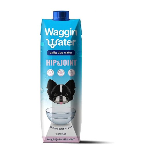 Essential Collagen Fortified Water Supplement for Dogs Skin Coat and Joint Support