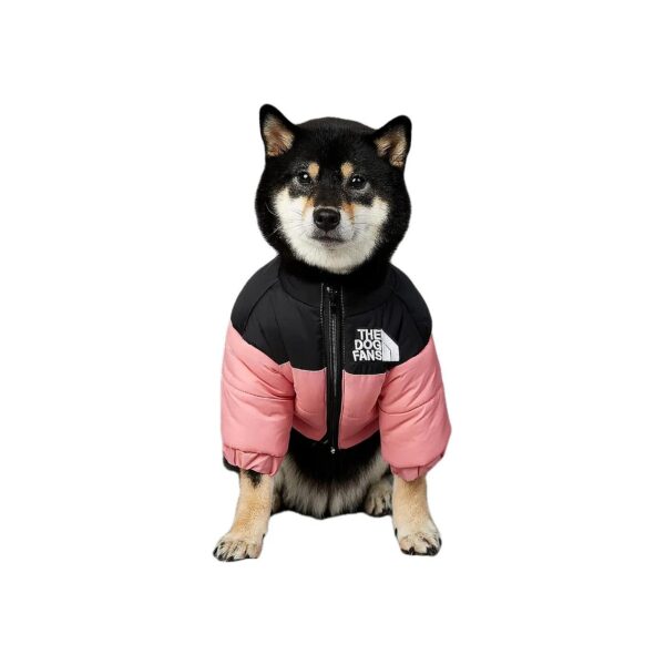 Essential Dog Winter Coat for Small Medium Large Pets in Pink