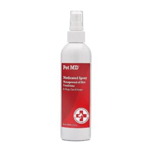 Essential Fatty Acids, Aloe, and Vitamin E Topical Spray for Pet Skin and Coat