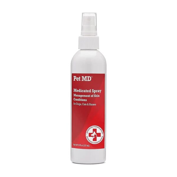 Essential Fatty Acids, Aloe, and Vitamin E Topical Spray for Pet Skin and Coat