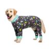 Essential Recovery Suit for Medium to Large Dogs with Elastic Waist and Warm Collar