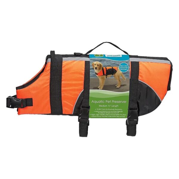 Essential Water Safety Gear for Medium-Sized Dogs with Reflective Strips