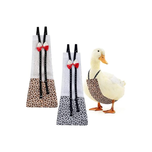 Essential and Comfortable Pet Diapers for Goose, Duck, and Chicken with Reusable Material