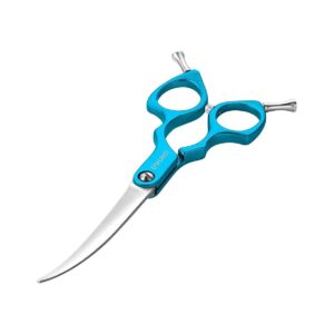 Excellent Curved Dog Grooming Scissors with 440