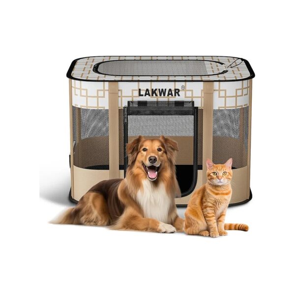 Excellent Travel Camping Outdoor Indoor Dog Playpen for Small Medium Pets