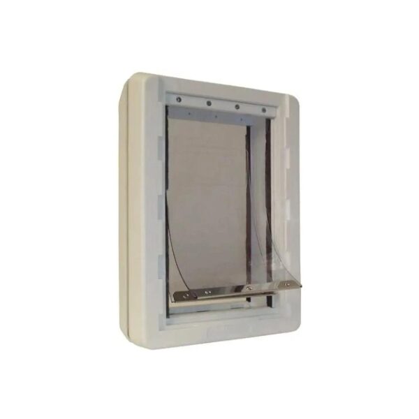 Exceptional Energy Efficient Pet Door for Dogs with Large Flaps 75 x 17