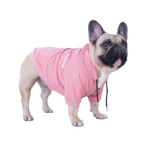 Exclusive Luxury Dog Hoodie for Small Breed Dogs like Boston Terriers and Pitbulls