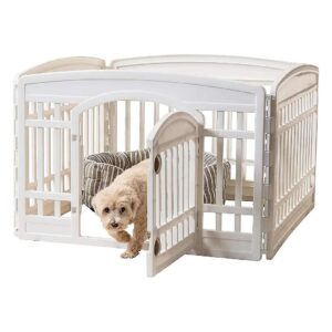 Exercise Pet Playpen with Panels for Small Breeds and Puppies