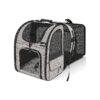 Expandable Mesh Pet Backpack for Cats Puppies Small Dogs Breathable Comfort