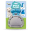 Expandable Silicone Dog Poop Scoop for Easy Storage and Transport