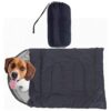 Extra Durable Waterproof Dog Sleeping Bag Bed For Small Breeds Camping Pet Bed