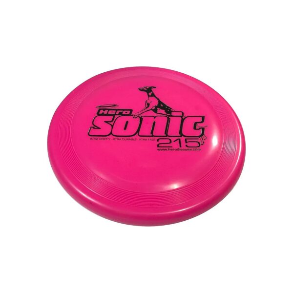 Extra Grip Small Dog Distance Flying Disc Made in USA Pink