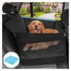 Extra Large Dog Car Seat for Up to 65 Pounds or 2 Small Dogs with Ventilated Designs