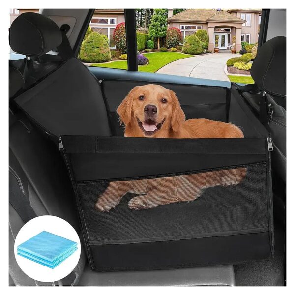 Extra Large Dog Car Seat for Up to 65 Pounds or 2 Small Dogs with Ventilated Designs