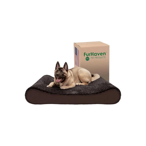 Extra Large Faux Fur Dog Bed