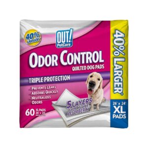 Extra Large Odor Control Dog Pads forAdult and Puppy Use