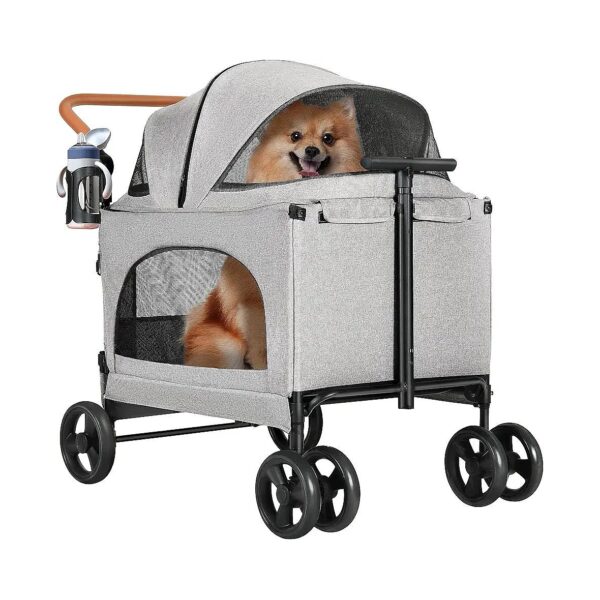 Extra Large Pet Stroller for Large Dogs or Multiple Pet Families