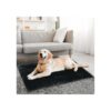 Extra Large Plush Dog Crate Mat for Large to Giant Breed Dogs