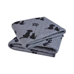 Extra Large Reusable Dog Pee Pads with Non Slip Backing for Large Medium and Small Breeds