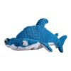 Extra Large Soft Plush Hammerhead Shark Squeaky Toy for Big Dogs