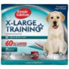 Extra Large Training Puppy Pads with 3 in 1 Attractant Formula