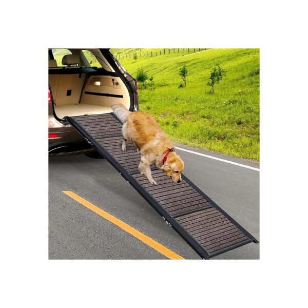 Extra Long Dog Car Ramp for Safe and Easy Pet Entry