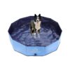 Extra-Quiet and Super-Durable Foldable Pet Pool for Dogs Cats and Kids