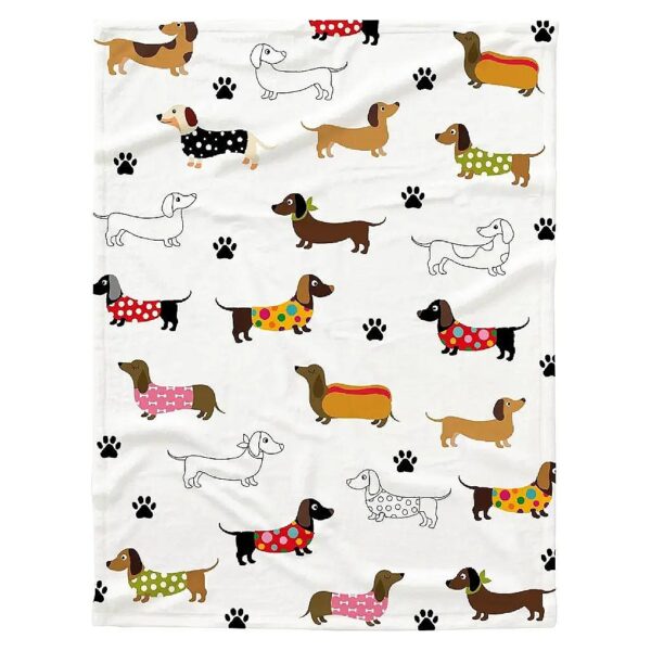 Extra Small 40x30'' Personalized Dog Blanket for Pet Lovers