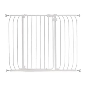 Extra Tall Baby Gate for Doorways and Stairways with Dual Locking System