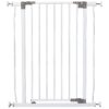 Extra Tall White Safety Gate with Stay Open Feature for 5-33 Inch Openings