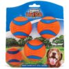 Extra-Thick Natural Rubber Core Dog Ball for Ultimate Durability