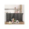 Extra Wide Baby Gate with Retractable Mesh for Doorways, Stairways, and Hallways