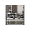 Extra Wide Child Safety Gate with Door for Stair Doorway and Indoor Outdoor Use