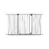 Extra-Wide Pet and Baby Gate for Wide Openings with Auto-Close Feature