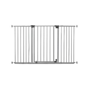 Extra-Wide Pet and Baby Gate for Wide Openings with Auto-Close Feature