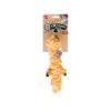 Extreme Quilted Fox Stuffing Free Dog Toy with Four Layers of Durable Fabric