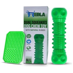 Extremely Durable Dog Chew Toy for Teeth Cleaning and Gum Massage for Aggressive Chewers