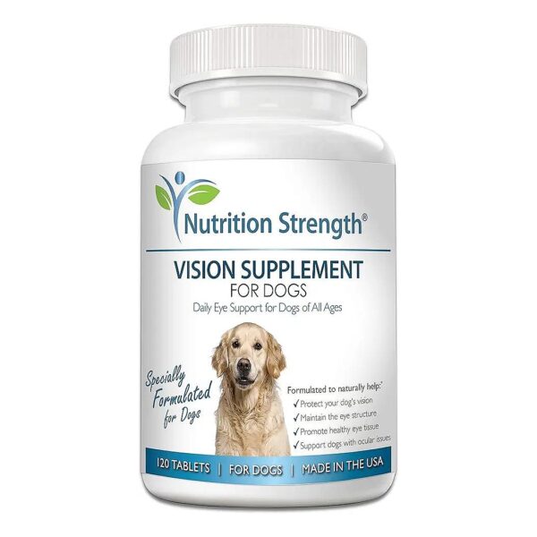 Eye Health Supplement for Dogs with Lutein and Zeaxanthin Vitamin C and E