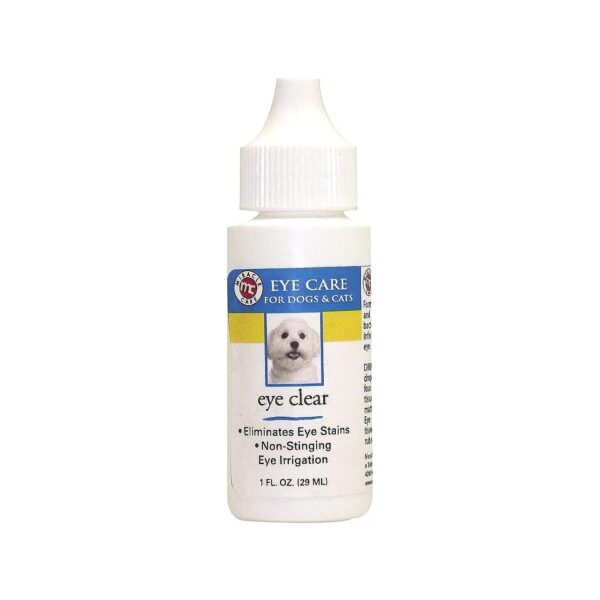 Eye Stain Remover for Dogs and Cats, Gentle and Fragrance-Free Solution for Eye Care