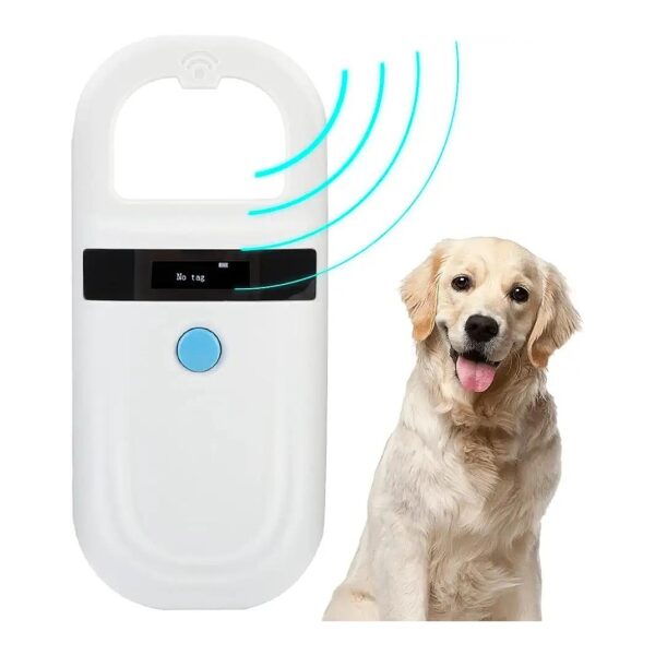 FDX-B and EMID Microchip Reader for Animal Management with OLED Display