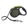 FLEXI Design Retractable Leash Mate with Safety Brake and Reflective Belt for Small Dogs