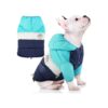 FUAMEY Dog Clothes Warm Waterproof Windproof Lightweight Outerwear for Small Dogs