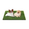 Fake Grass for Dogs Pee Pads Pet Grass Mats with Drainage Hole and Easy Cleaning