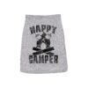 Family Pet Grey XL Dog Shirt with Happy Camper Cute Outdoor Clothes