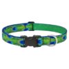 Fashion-Inspired Patterned Dog Collar with Adjustable Size for Larger Dogs