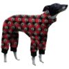 Fashionable Greyhound and Dog Pajamas with Long Sleeves for Medium to Large Dogs