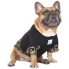 Fashionable Street Style Dog Shirts for Medium to Large Breeds - Black Money, Large Size