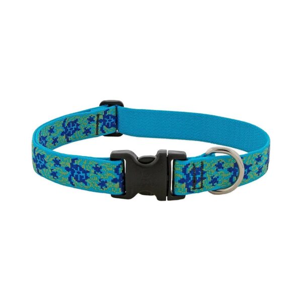 Fashionable Turtle Reef Adjustable Nylon Collar for Medium to Large Dogs