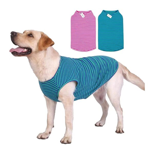 Fashionable and Cute Dog T-Shirts with Soft Material and Adjustable Fit for Puppy and Cat