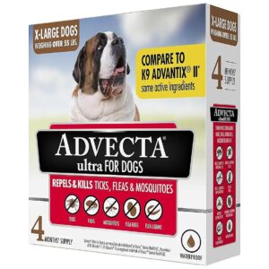 Fast Acting Waterproof Flea And Tick Prevention For Dogs And Puppies